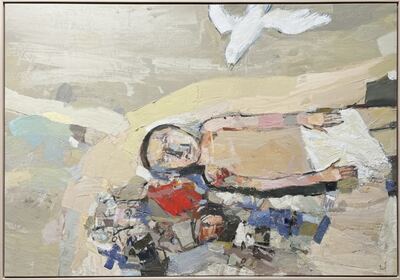 Personnages et colombe